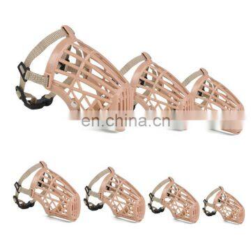 Wholesale Seven Size Durable Anti Barking Werewolf Plastic Werewolf Bondage Pet Muzzle For Dogs photo-5