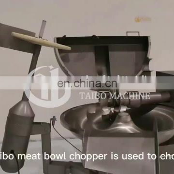 80L Industrial Meat Bowl Chopper Machine Sausage Making Machine for Factory