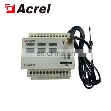 Acrel ADW350 series 5G base station 3 channels DC circuits wireless power meter with 4G communication