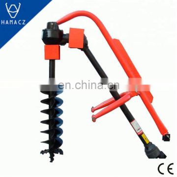 Tractor garden tool post hole digger for tree planting