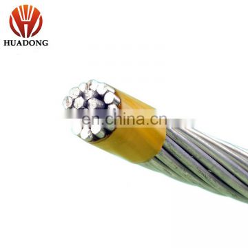 Overhead Power Transmission Steel Core Bare Cable Aluminum ACSR Conductor