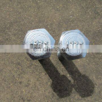 Inch Size Steel Structure Galvanized ASTM A325 Bolts photo-5