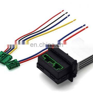 Blower Motor Heater Resistor + Wiring Loom Harness 6441L2 6441.L2 for PEUGEOT 406 607 1007 207 CITROEN C2 C3 C5