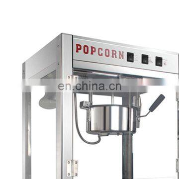 Stainless Steel Hot Air Automatic Maize Popcorn Poping Machine