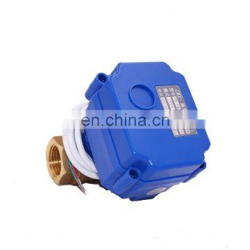 motorized actuator Fem-Male electric ball valve DN20 Irrigation system,cooling/heating system,Low voltage plumbing system