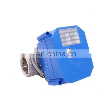 DC3-6V,DC12V CWX-60P 2 way Brass for water treatment full port 12vDC 24vDC electric valve wireless control valve