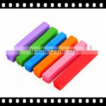 Rainbow color round hair chalk for hair style