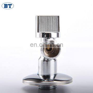 BT3004 Best Quality 90 Degree Brass Angle Ball Valve With Throme Plated photo-4