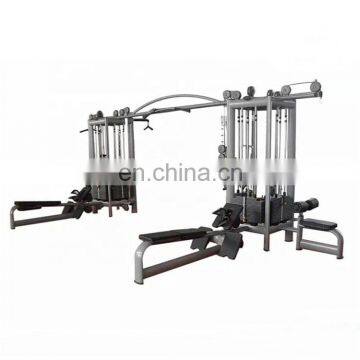 Factory directly manufacture multi gym station 8 station jungle cable gym equipment