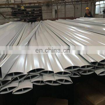 China Manufacturer Aluminium Profile / OEM Aluminium Sun Shade Louvers / Aluminium C-rail Profile photo-3