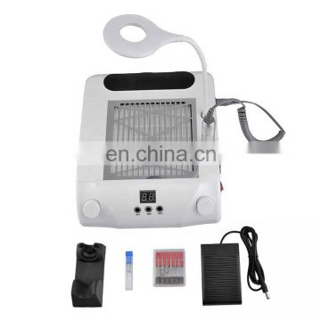 48W High Power 4500rpm Electric Nail Dust Absorber Manicure Vacuum Cleaner for Home Salon