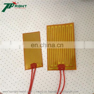 Electric 12V /12W Thin kapton Polyimide Film Strip Heater