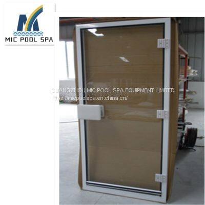 Sauna room volcanic stone magnetism steam door can be customized