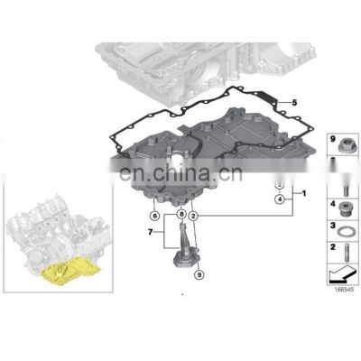 11137570691 Good price automotive spare parts engine system car oil pan for BMW 5 /  6 / 7 CLASS