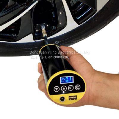 On Sales Mini Wireless Electric Intelligent Bike Car Air Pump Compressor Elektrische Luchtpomp Bomba de Bicicleta Inteligente