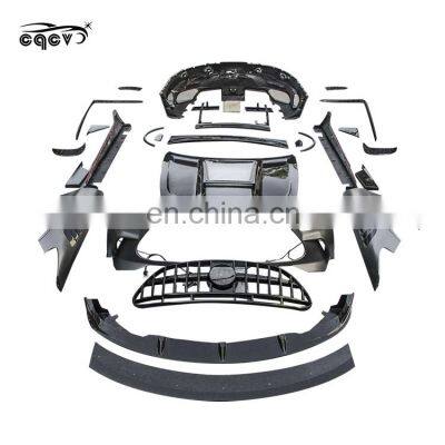 For Mercedes Benz AMG GT Upgrade to Black Series Look Body Kit Car Bumpers Fender Hood for AMG GT photo-3