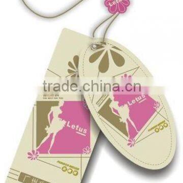 2015 popular custom design name tag with string seal