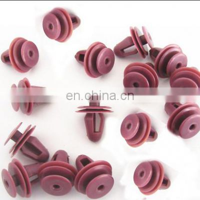 Customized Plastic Injection Parts OEM Molded Vehicle Fittings Nylon Clips Auto Rivet Fasteners