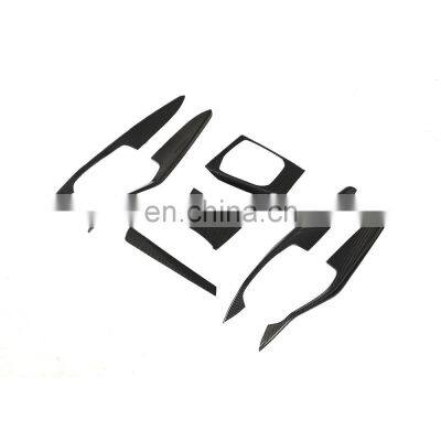 Dry Carbon Fiber G20 Interior Trims for BMW 3 Series G20 2019-2020 7pcs/set photo-4
