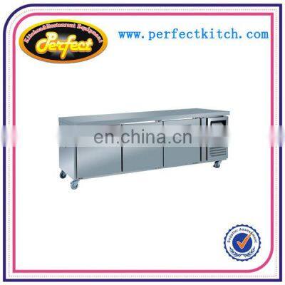 1500mm 1800mm Stainless Steel Commercial Under Counter Freezer With Export Standard photo-2