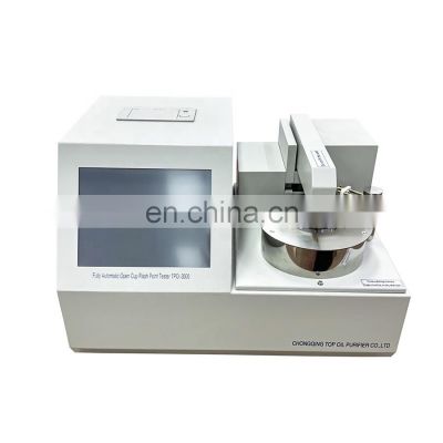 Fully Automatic Open Cup Flash Point Tester TPO-3000