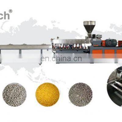 Second Hand Used Twin Screw Extruder Recycled Rubber Granules Prices