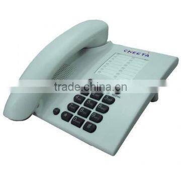 Rubber Keys Home Office Use Fix Landline Wired Telephone Set photo-5