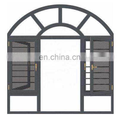 Aluminum Top Half Moon Arched Aluminum Windows and Doors photo-3