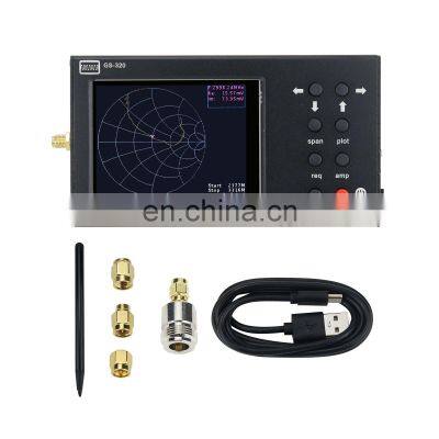 GS-320 23MHz-6200MHz Vector Network Analyzer 6GHz NanoVNA Antenna Analyzer Kit with 3.2\