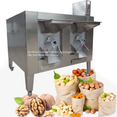 Small Peanut Roaster Machine | Peanut Roasting Machine | Hazelnut Drying Equipment Nut Roaster For Sale