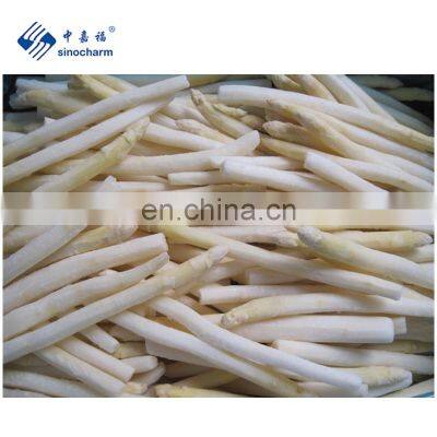 Sinocharm Frozen vegetable  IQF White Asparagus Cut Frozen White Asparagus