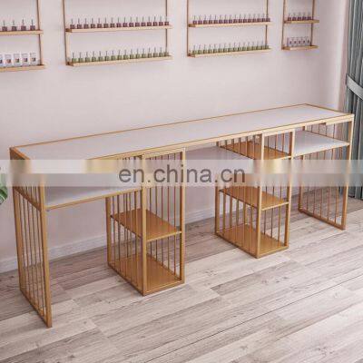 Modern customizable beauty salon furniture nail manicure table