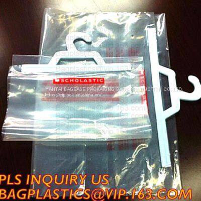 VINYL HANGER HOOK BAGS, UNDERWEAR PACKING, HANGER HOOK, HANGER ZIPPER BAGS, HANGER SLIDER BAGS photo-4