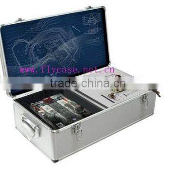 2012 new design Aluminum instrument case with mould for them ,size 400x300x100MM