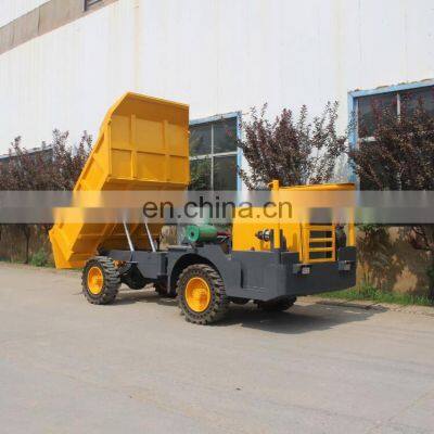 Diesel Engine 8 ton underground mining Four Wheel Drive Dump Truck China