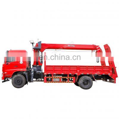 4 Booms Crane Telescopic 14.5m Hydraulic Crane Truck For Sale