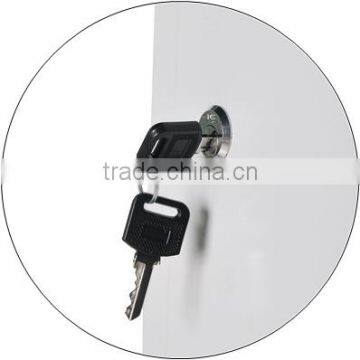 (DL-SL1) Foldable Single Unite 4 Door Employee Working Place Storage Steel Locker Cabinet photo-3