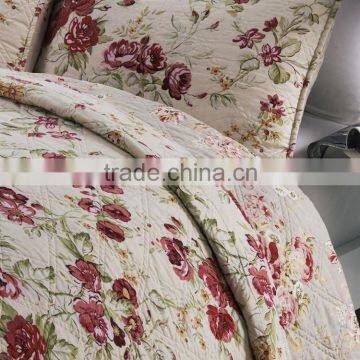 Diamond Quilting Linen Cotton Quilt photo-2