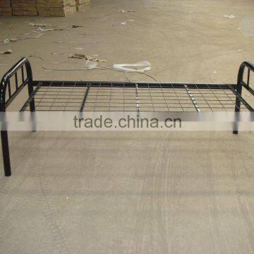 (DL-B1) Folding Black or White Iron Bed Furniture/ School Students Beds /Steel Cot photo-6