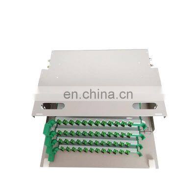 FTTH 24-144 Core Rack Mounted Fiber Optic ODF