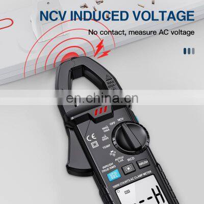 Digital Clamp Multimeter AC DC Current Voltage Voltmeter Frequency Tester Auto Range 600A 600V Pinza Amperimetrica Clapm Meter photo-3