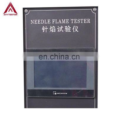 Touch Screen Type Flammability Tester of Small Polymeric Component Materials Comply With UL1694 photo-5