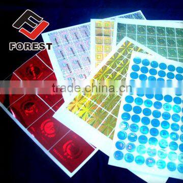 Custom roll adhesive sticker printing, label printing service, 3D hologram sticker label                        
                                                Quality Choice