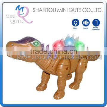 Mini Qute 48 cm plastic Godzilla Jurassic Park robot sound flash walk electronic dragon Dinosaur Spinosaurus model toy NO.8999