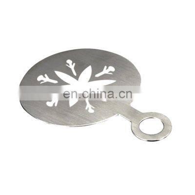 2021 New Design Trending Selling Products Barista Stencil Stainless Steel 6 Pcs Set in Good Price From Indian Manufacture Seller