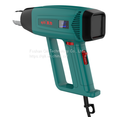 Qr-113A Qili China Wholesale Electric Heat Gun LCD Digital Display Temperature Heat Gun