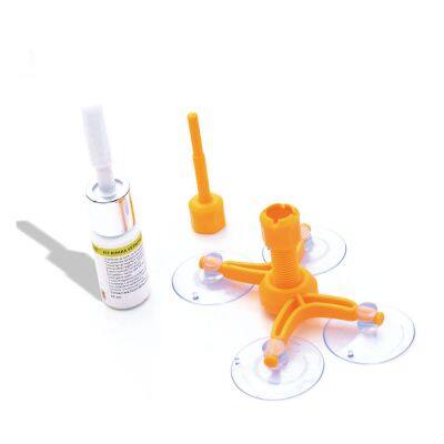 New Diy SIKEO Auto Parts Glass Repair Liquid Front Windshield Repair Quick Glass Crack Repair Kit photo-4