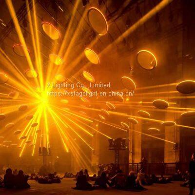  Three Winch One Mirror Disc Kinetic Light Dmx Winch Led Stage Light photo-5
