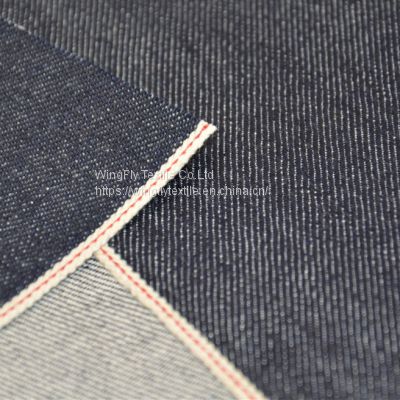 Factory Wholesale 11.5oz Cotton Slub Right Twill Denim Fabric 11.5oz 32/33 