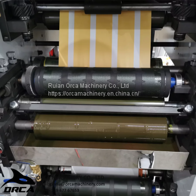 320/420/480/520 Multicolor Adhesive Label Bopp Flexo Printing Machine photo-3